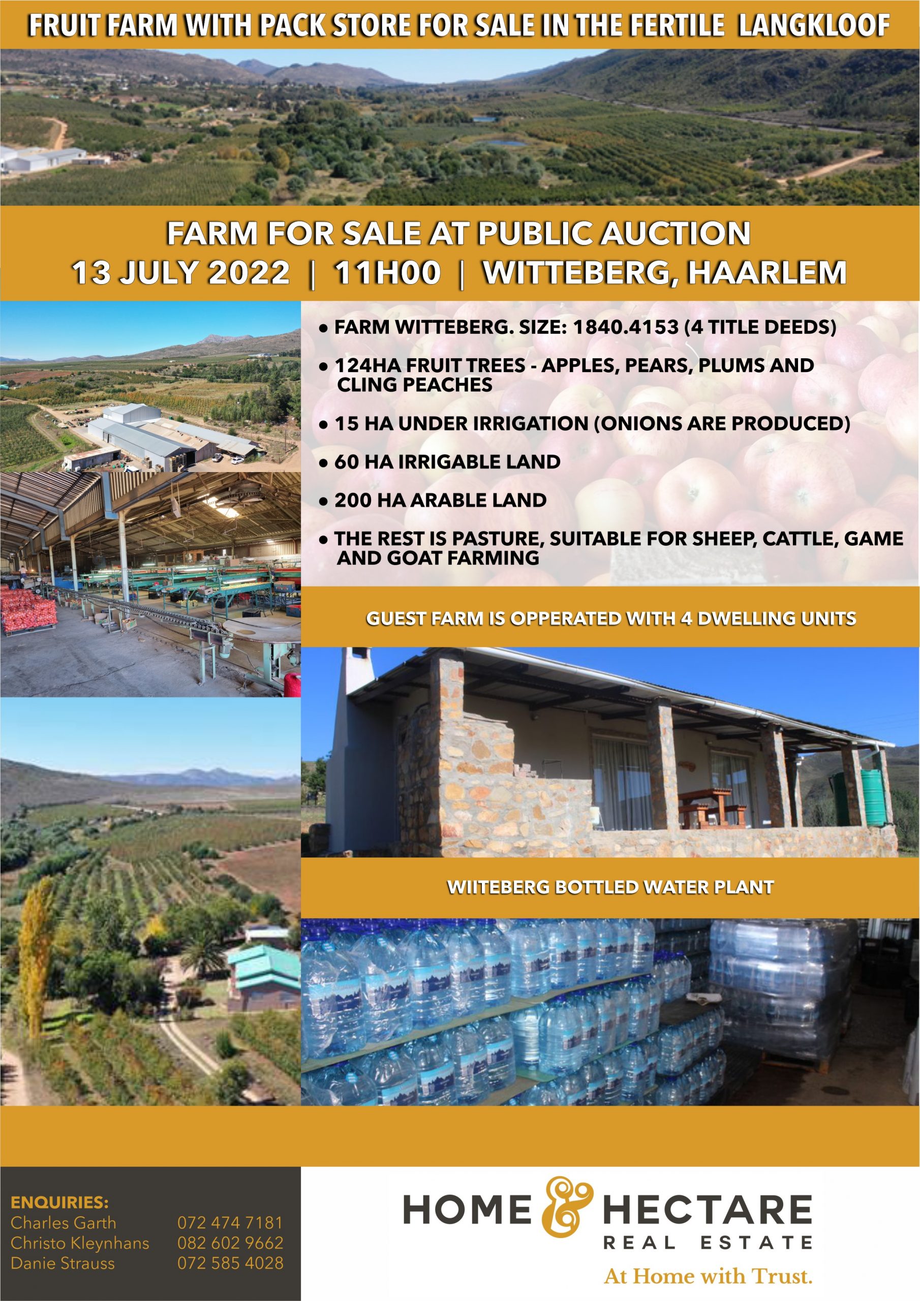 FARM FOR SALE IN HAARLEM | BKB Events - For all agricultural events and auctions