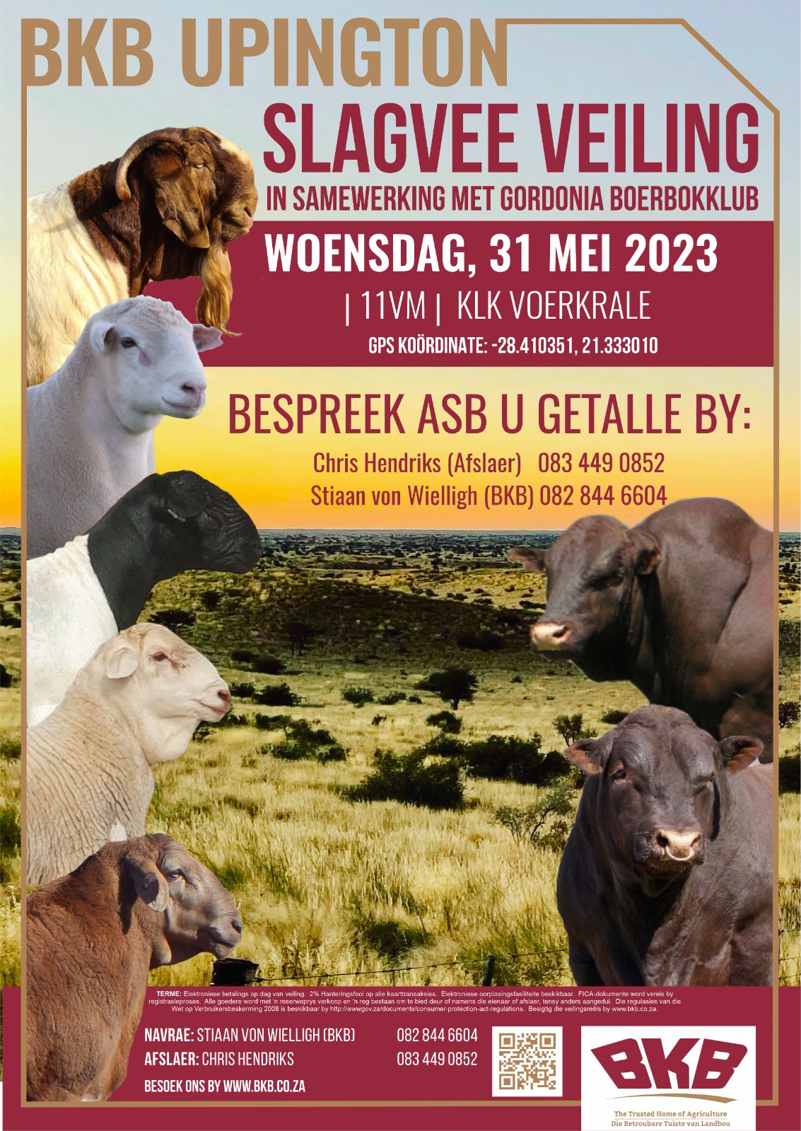 BKB UPINGTON LIVESTOCK AUCTION BKB Events